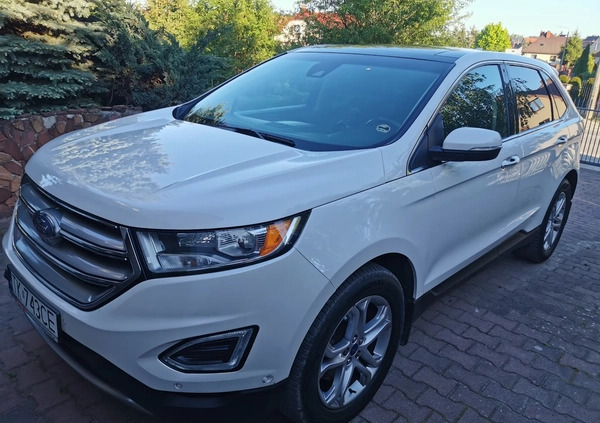 Ford EDGE cena 83000 przebieg: 192830, rok produkcji 2016 z Kielce małe 106